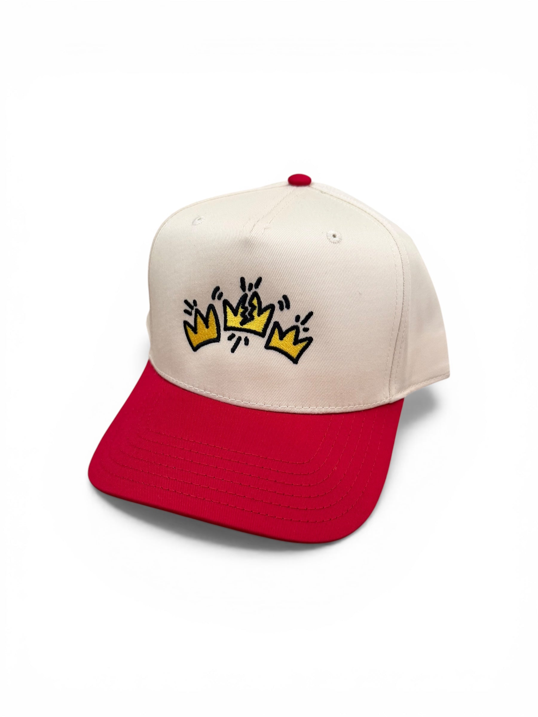 Off White/Red Logo SnapBack