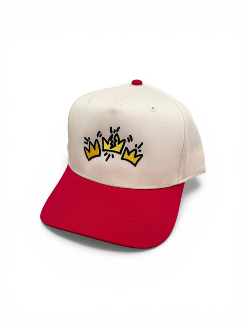 Off White/Red Logo SnapBack